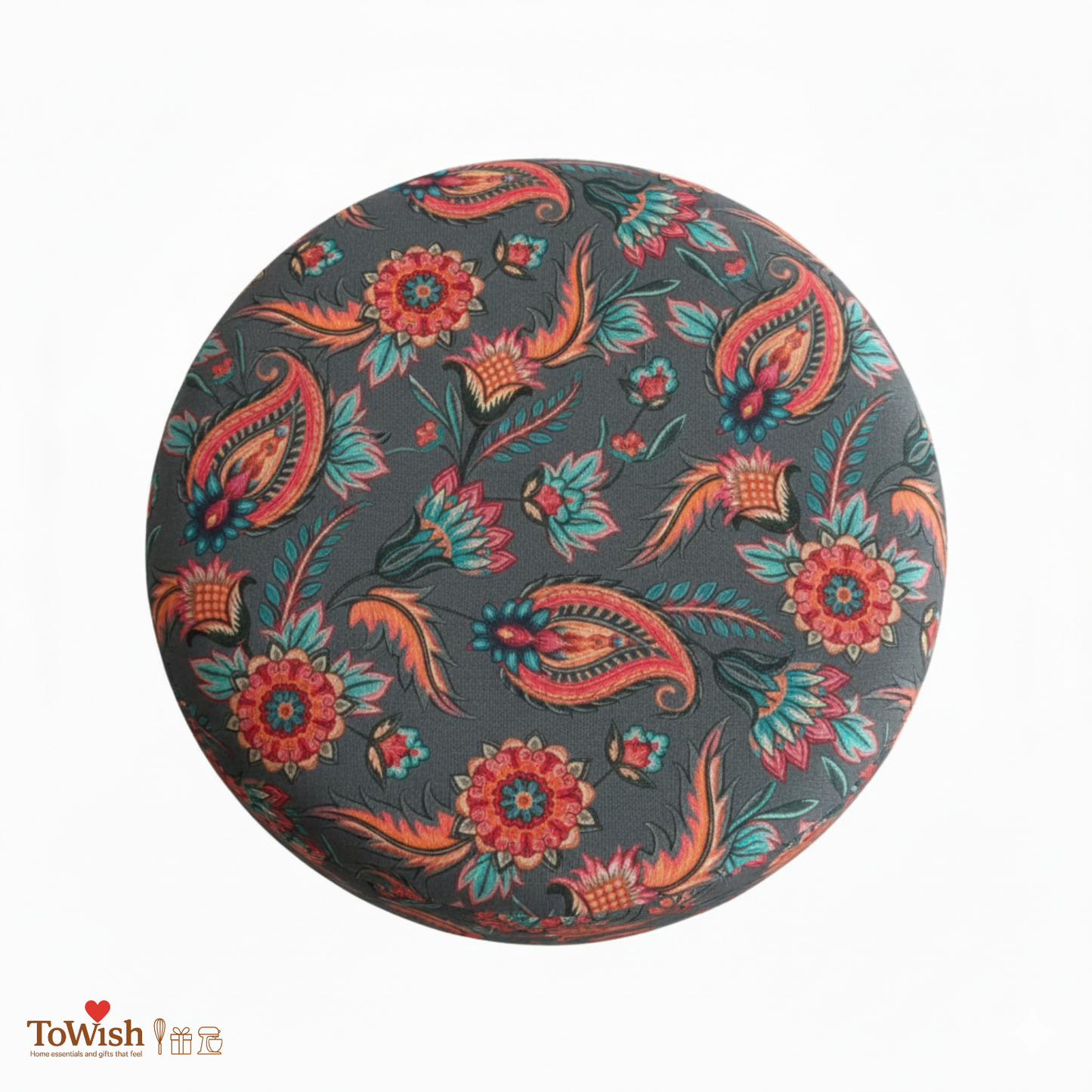 Red Roses — Premium Handcrafted Warli Ottoman